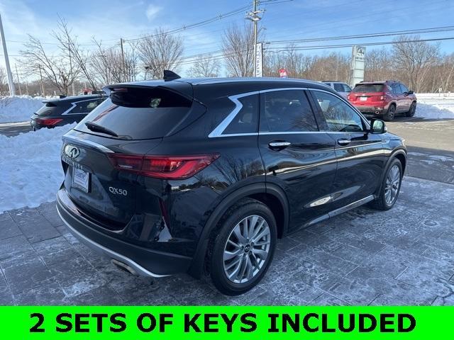 used 2023 INFINITI QX50 car, priced at $30,772