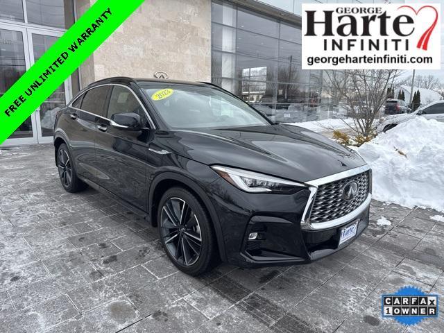 used 2023 INFINITI QX55 car, priced at $35,480