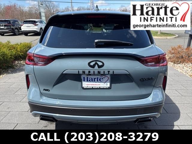 new 2025 INFINITI QX50 car, priced at $54,330