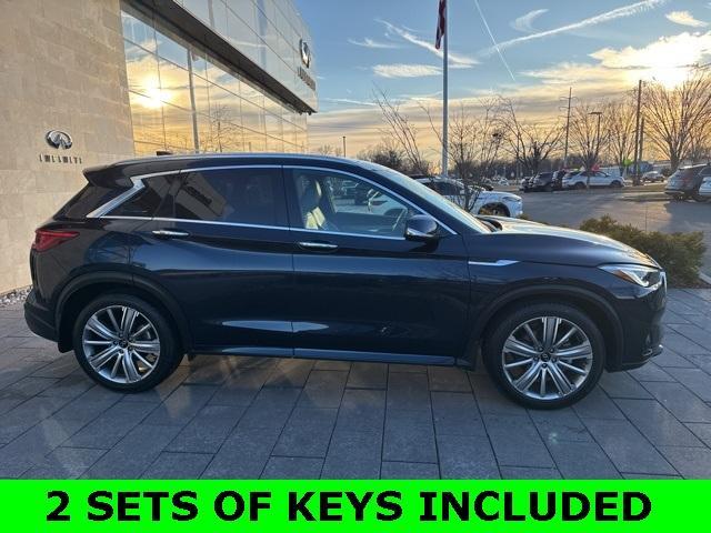 used 2023 INFINITI QX50 car, priced at $34,940