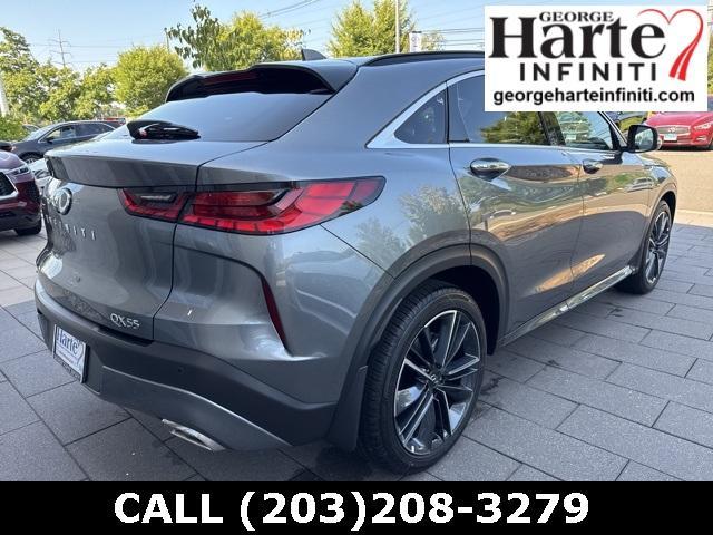 new 2025 INFINITI QX55 car, priced at $52,085