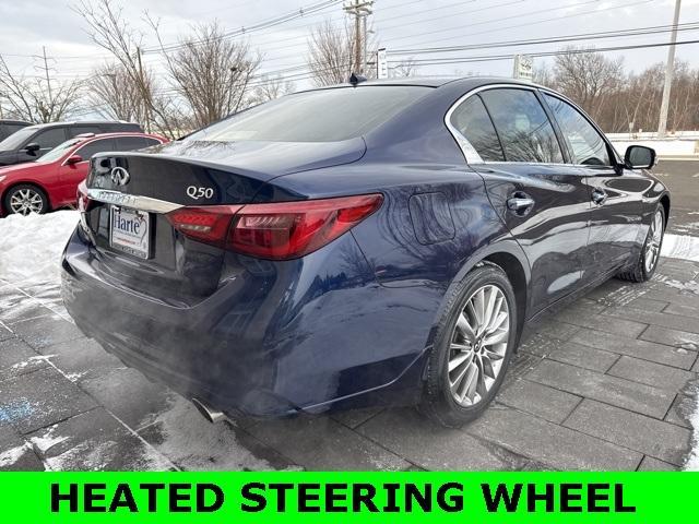 used 2022 INFINITI Q50 car, priced at $28,917