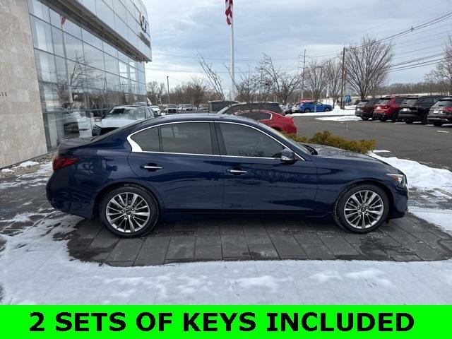 used 2022 INFINITI Q50 car, priced at $28,917
