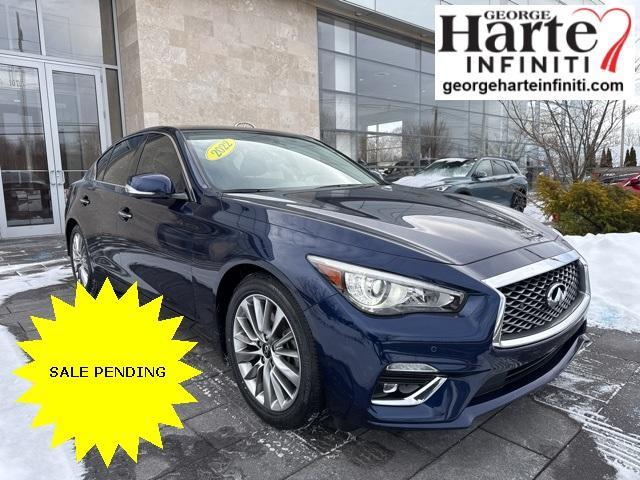 used 2022 INFINITI Q50 car, priced at $28,917