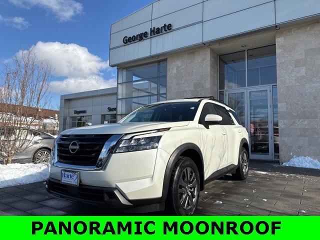 used 2023 Nissan Pathfinder car, priced at $29,829