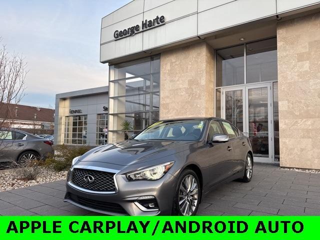 used 2022 INFINITI Q50 car, priced at $24,555