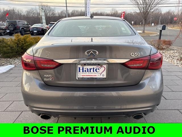 used 2022 INFINITI Q50 car, priced at $24,555