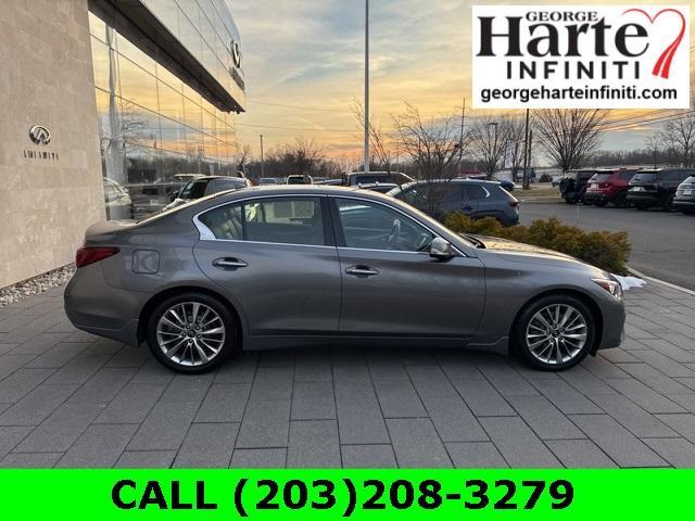 used 2022 INFINITI Q50 car, priced at $24,555