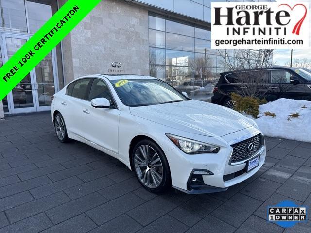 used 2022 INFINITI Q50 car, priced at $26,945