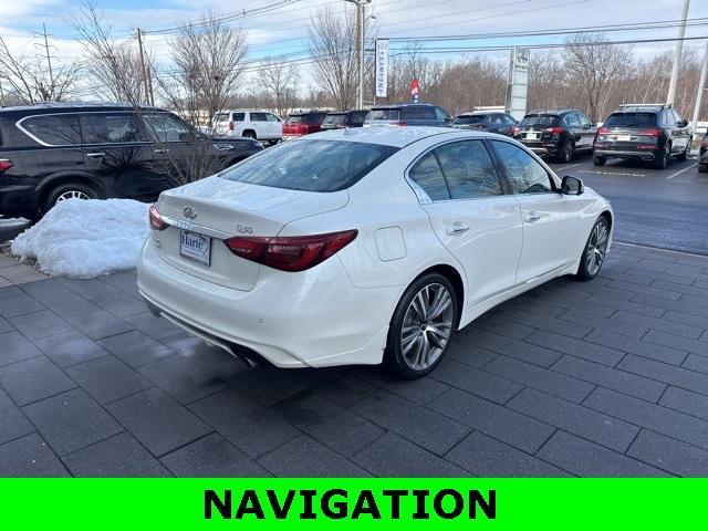 used 2022 INFINITI Q50 car, priced at $26,945