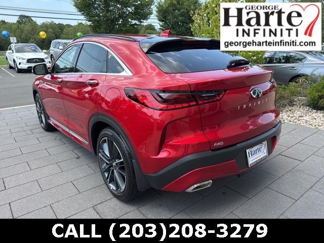 new 2025 INFINITI QX55 car, priced at $64,220