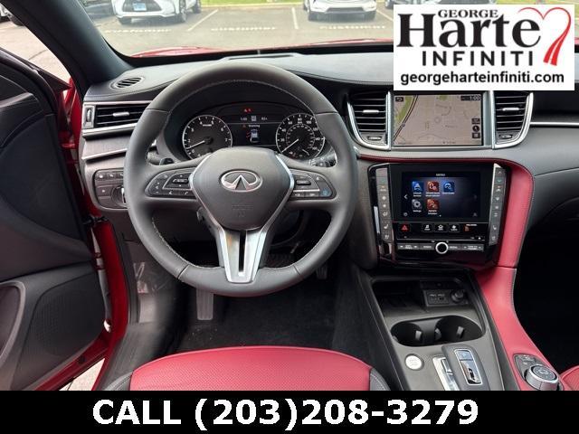 new 2025 INFINITI QX55 car, priced at $64,220