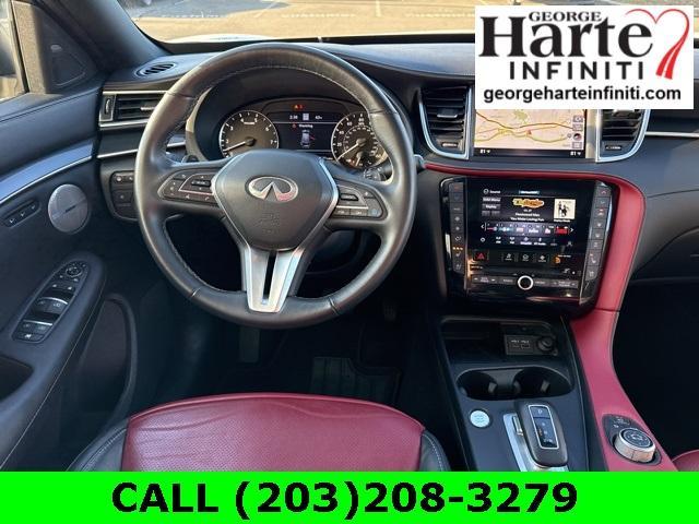 used 2025 INFINITI QX50 car, priced at $39,523