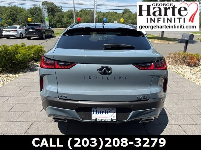 new 2025 INFINITI QX55 car, priced at $52,780