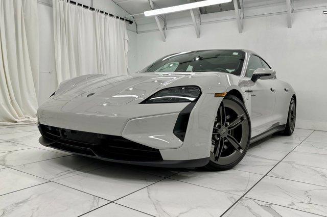 used 2025 Porsche Taycan car, priced at $148,996