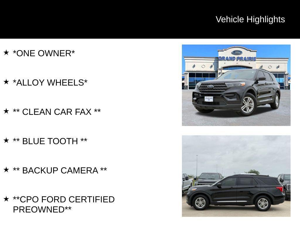 used 2022 Ford Explorer car, priced at $23,532
