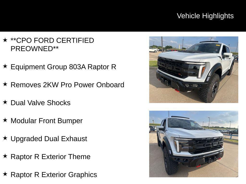 used 2025 Ford F-150 car, priced at $126,701