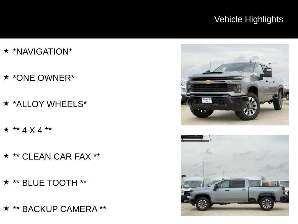 used 2024 Chevrolet Silverado 2500 car, priced at $36,422