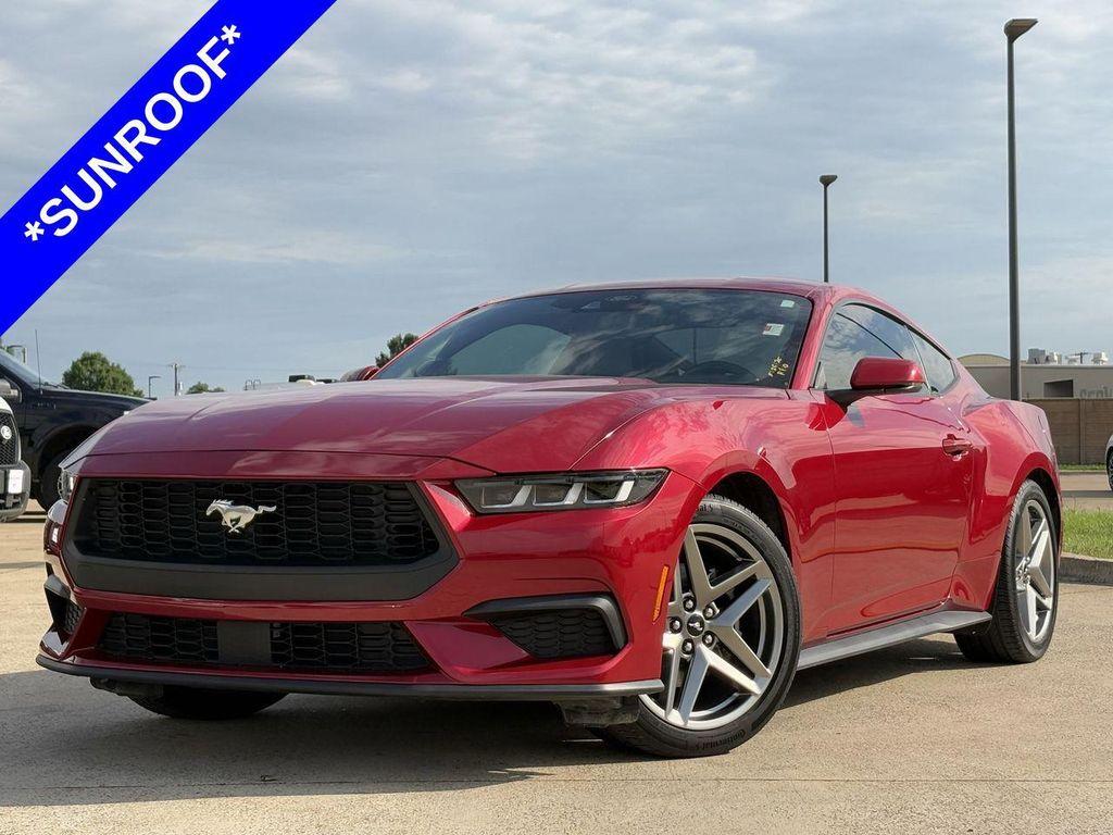 used 2024 Ford Mustang car, priced at $29,636
