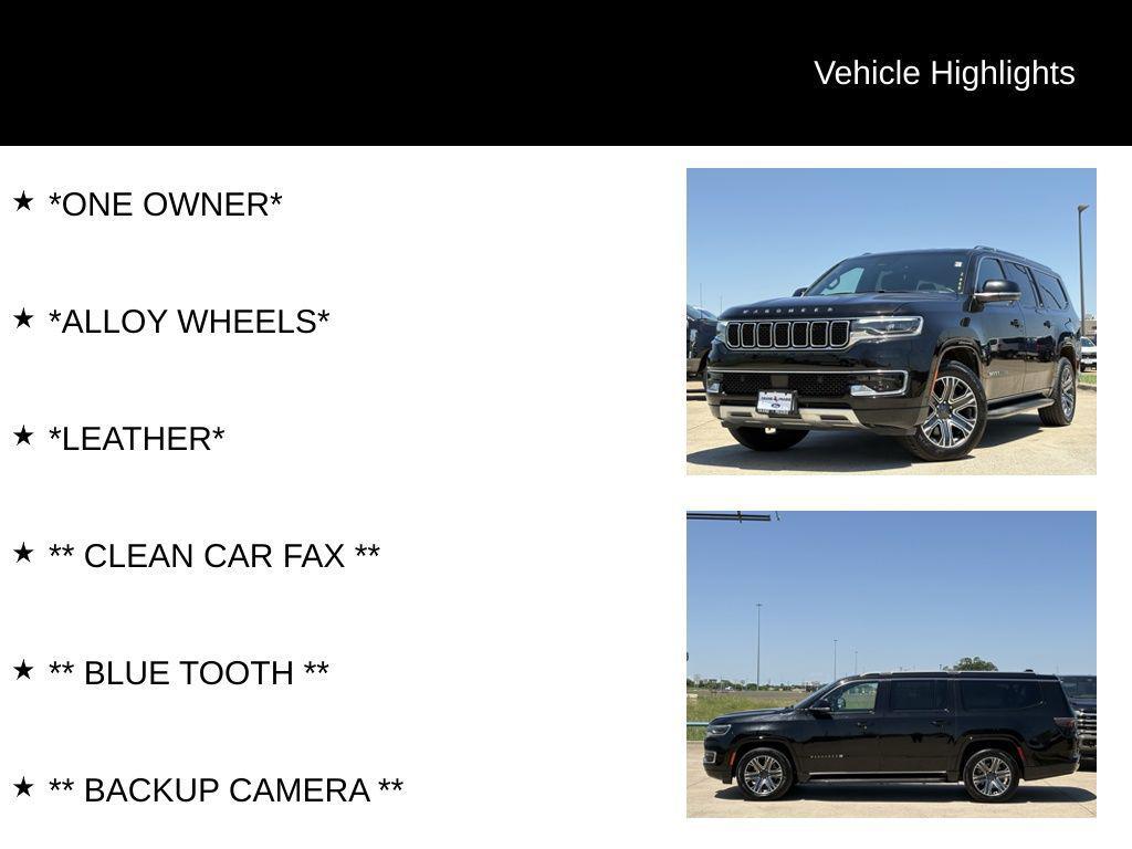 used 2024 Jeep Wagoneer L car, priced at $33,945