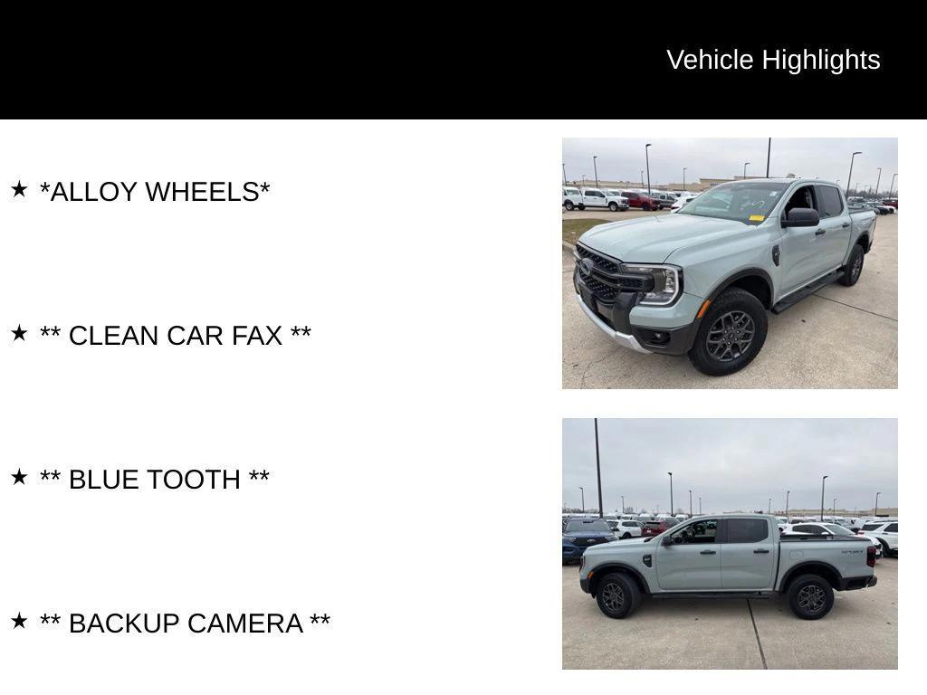 used 2024 Ford Ranger car, priced at $30,253