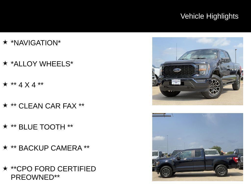used 2023 Ford F-150 car, priced at $30,499