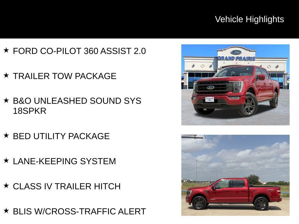 used 2023 Ford F-150 car, priced at $43,990