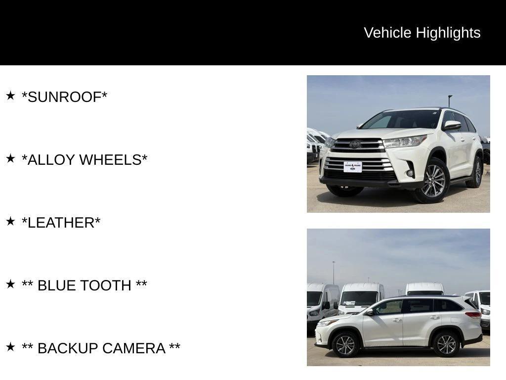 used 2018 Toyota Highlander car, priced at $19,886