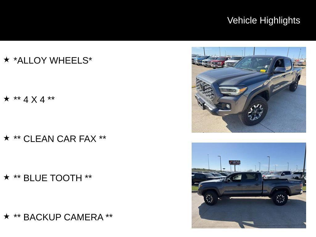 used 2023 Toyota Tacoma car, priced at $31,547