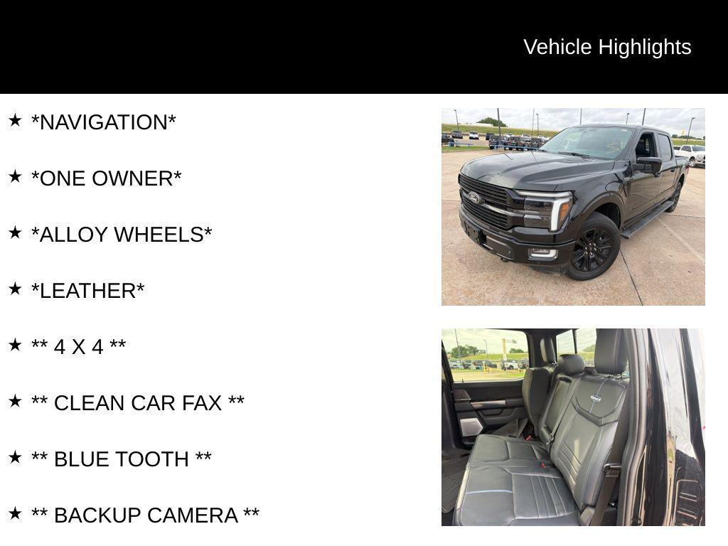 used 2024 Ford F-150 car, priced at $60,193