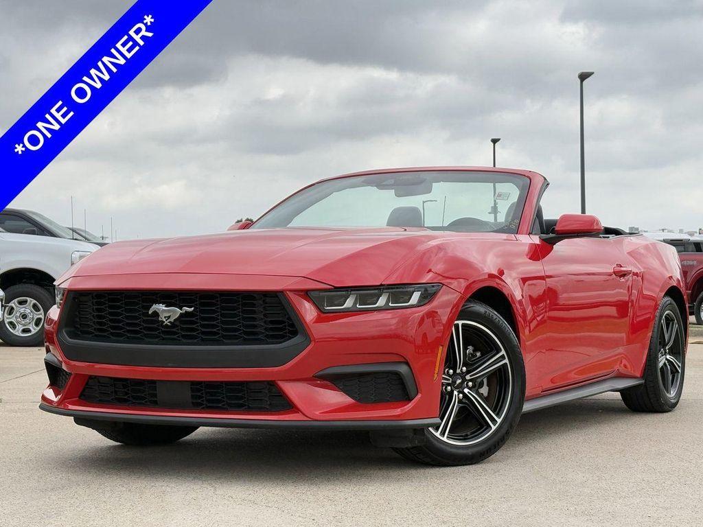 used 2024 Ford Mustang car, priced at $29,942