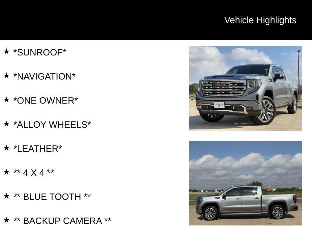 used 2024 GMC Sierra 1500 car, priced at $51,625
