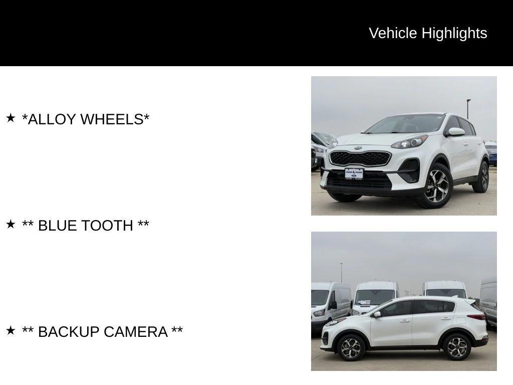 used 2022 Kia Sportage car, priced at $18,425