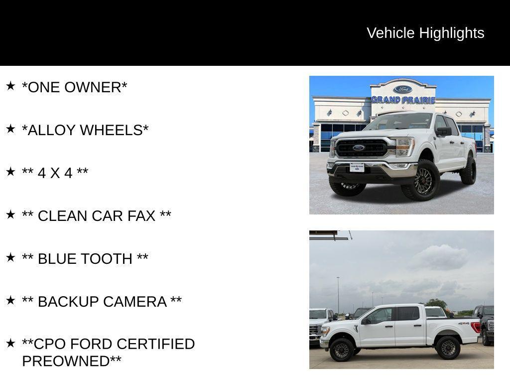 used 2022 Ford F-150 car, priced at $36,471