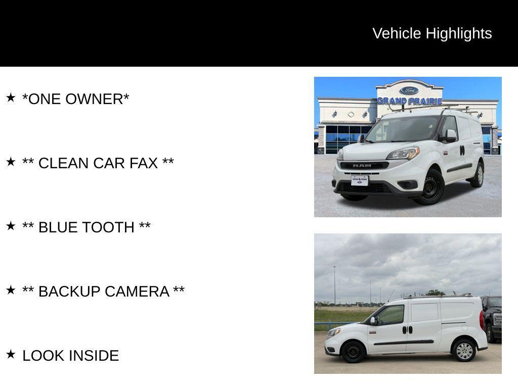 used 2020 Ram ProMaster City car, priced at $13,888