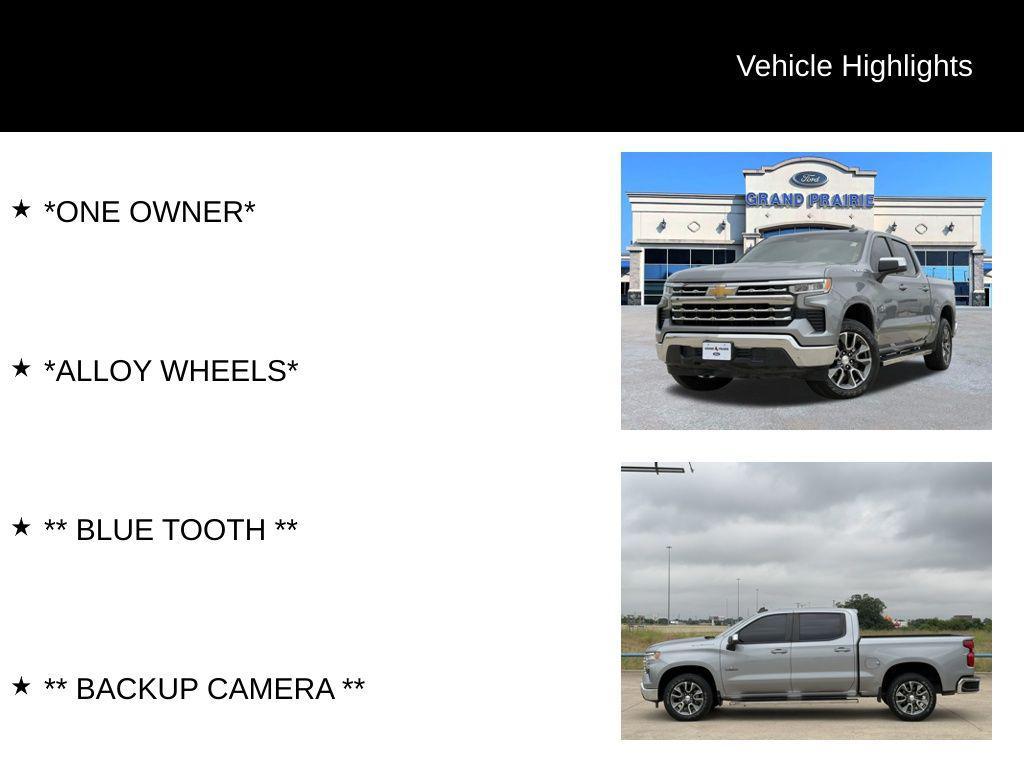 used 2024 Chevrolet Silverado 1500 car, priced at $32,830