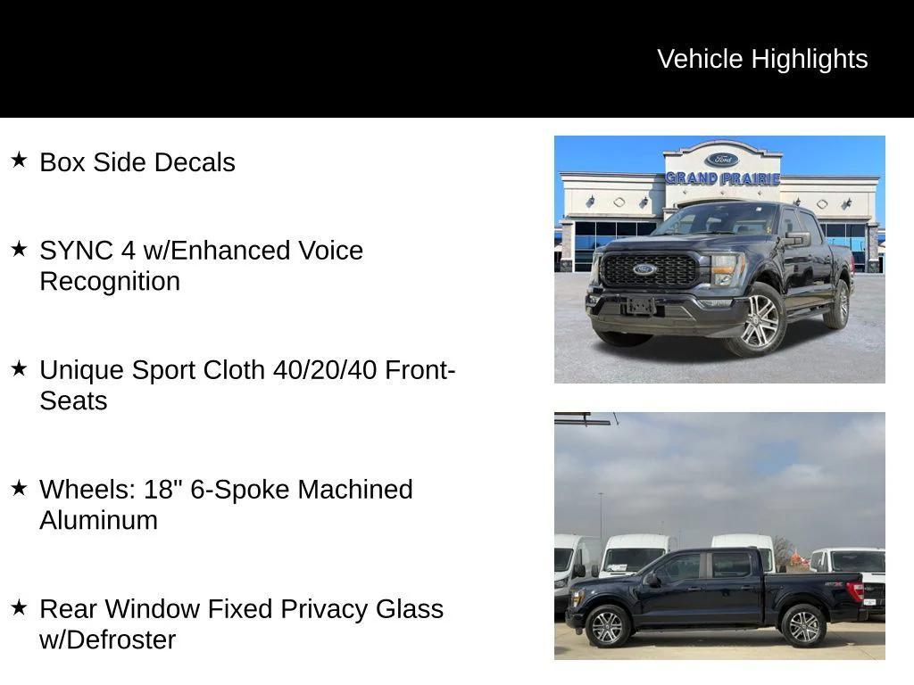 used 2023 Ford F-150 car, priced at $28,884