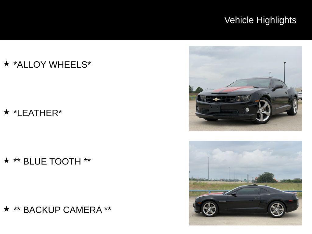 used 2013 Chevrolet Camaro car, priced at $22,999