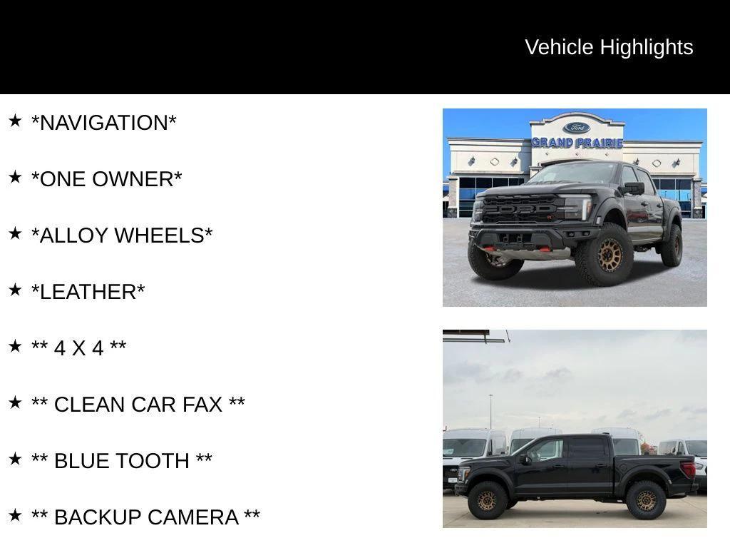 used 2024 Ford F-150 car, priced at $99,999