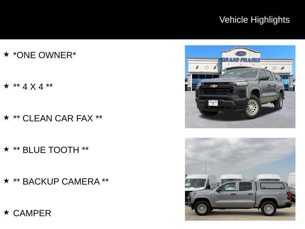 used 2023 Chevrolet Colorado car, priced at $22,043