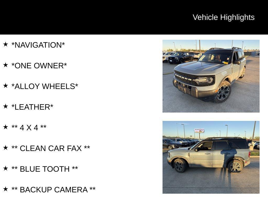 used 2025 Ford Bronco Sport car, priced at $28,813