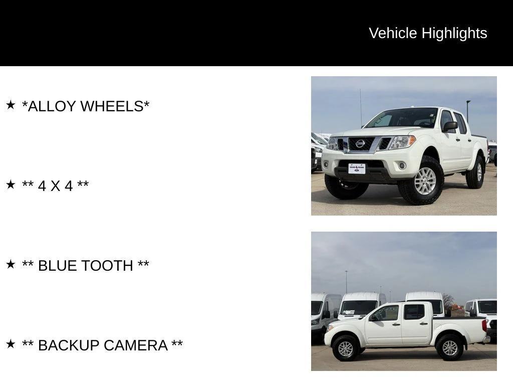 used 2016 Nissan Frontier car, priced at $16,103