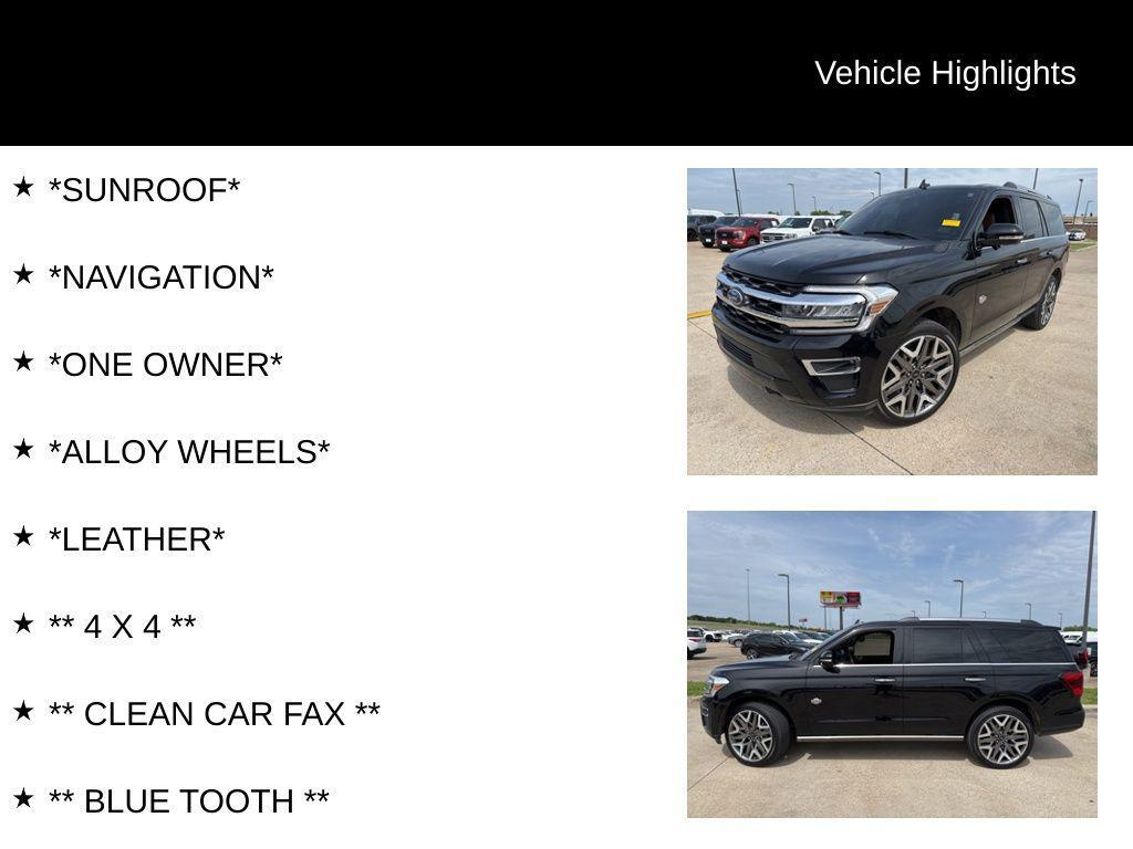 used 2024 Ford Expedition car, priced at $65,579