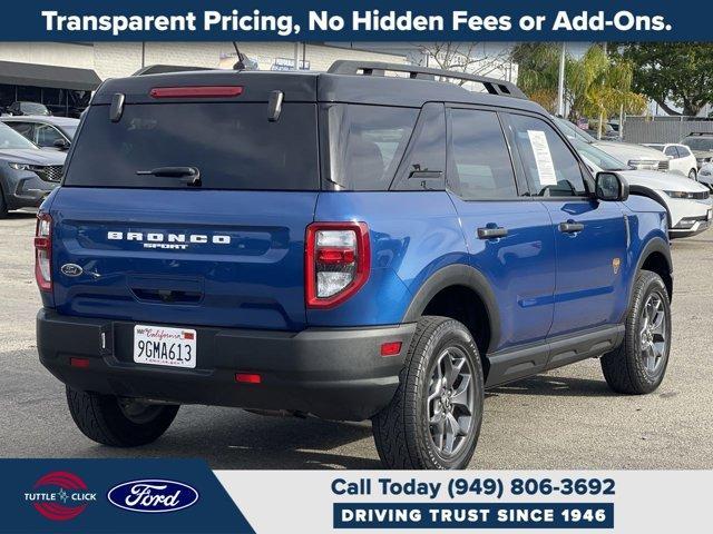 used 2023 Ford Bronco Sport car, priced at $28,255