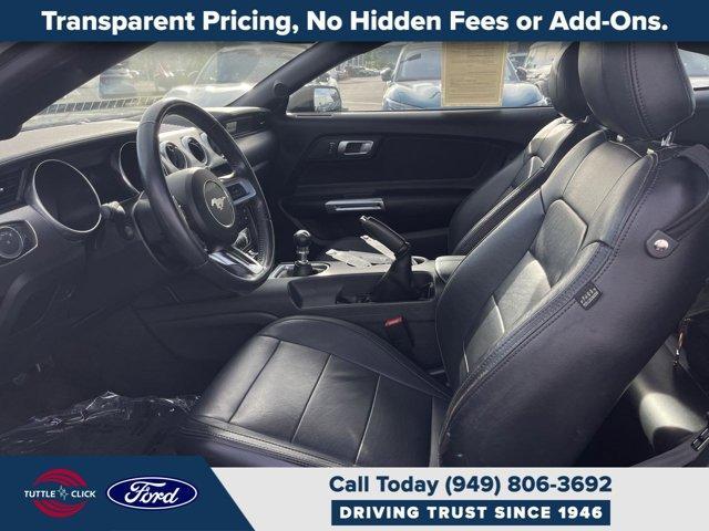 used 2018 Ford Mustang car, priced at $18,488