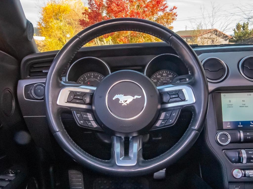 used 2022 Ford Mustang car, priced at $16,819
