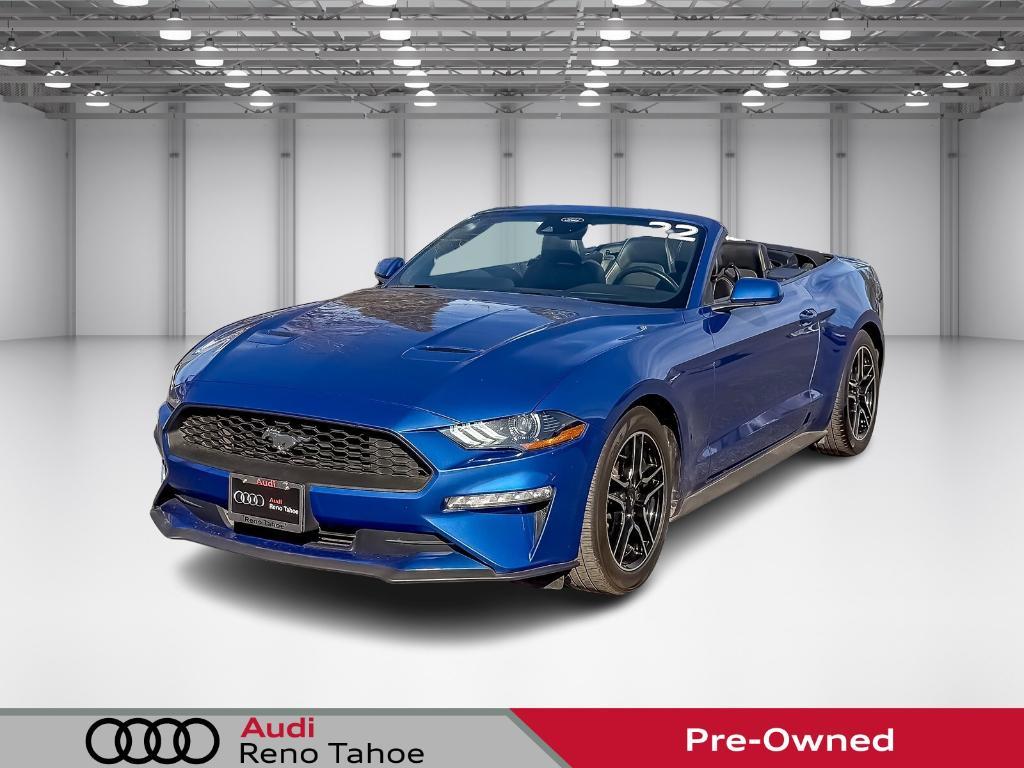 used 2022 Ford Mustang car, priced at $16,819