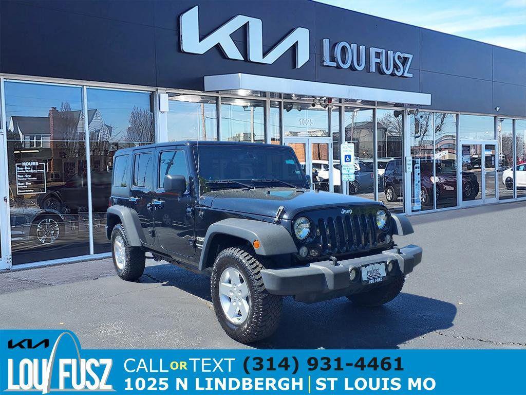 used 2018 Jeep Wrangler JK Unlimited car, priced at $17,995