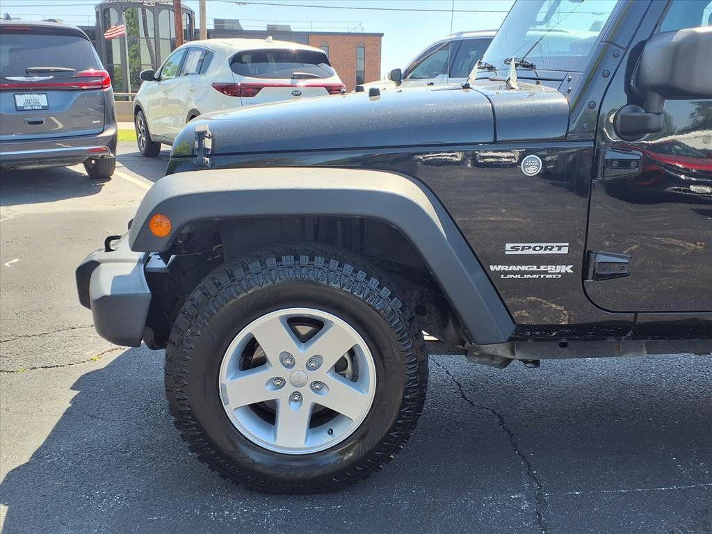 used 2018 Jeep Wrangler JK Unlimited car, priced at $16,995