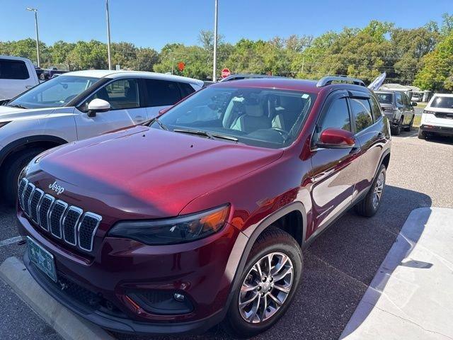 used 2021 Jeep Cherokee car, priced at $20,991